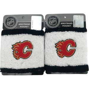 NHL Calgary Flames Sports Wristbands | 2 Pack